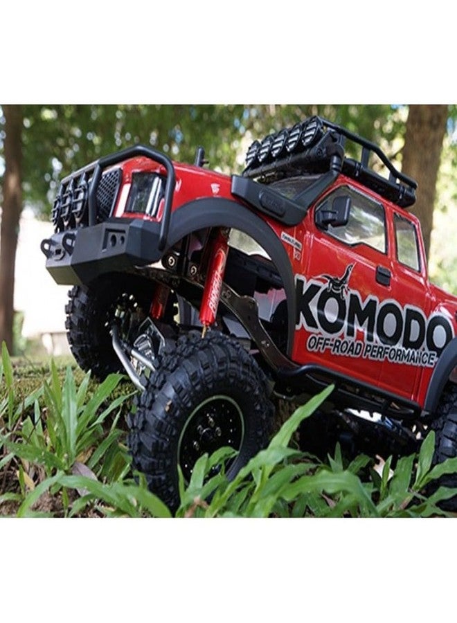 Yeah Racing 100mm Desert Lizard Two Stage Internal Shock Pair Red for Crawler - Image 5